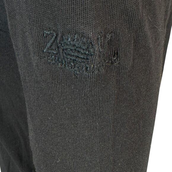 Zadig & Voltaire Top Tshirt Womens Small Skull Long Sleeve Distressed Black - Picture 6 of 9